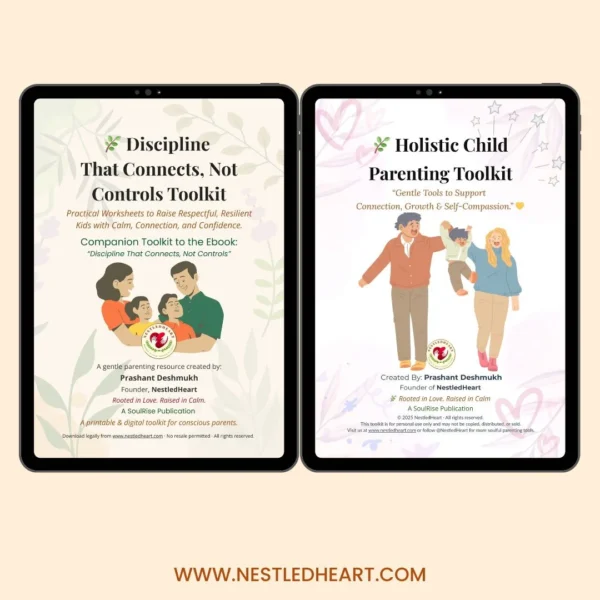 Holistic Child Parenting and Discipline That Connects Toolkit Bundle with connected discipline and holistic child care