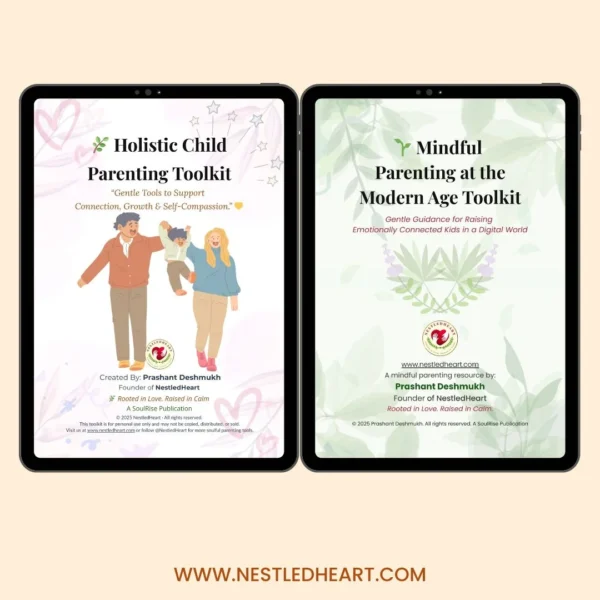 Mindful Parenting And Holistic Child Parenting Toolkit Bundle for mindfulness and holistic child growth