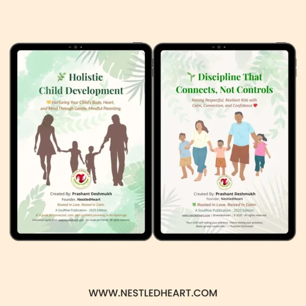 Gentle parenting combination of discipline that connects and holistic child development ebook bundle