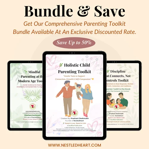 Illustrated 3-in-1 parenting toolkit bundle cover