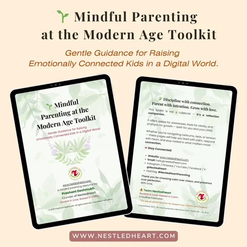 Illustrated toolkit for mindful parenting in the modern age