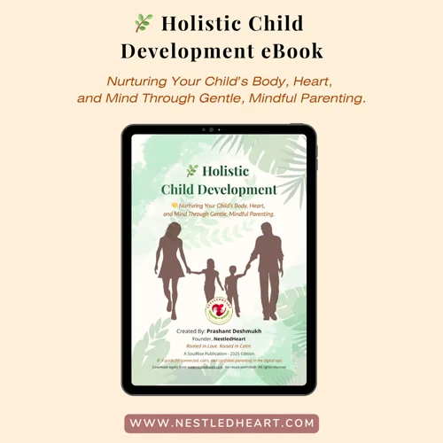 Illustrated holistic child development parenting eBook cover